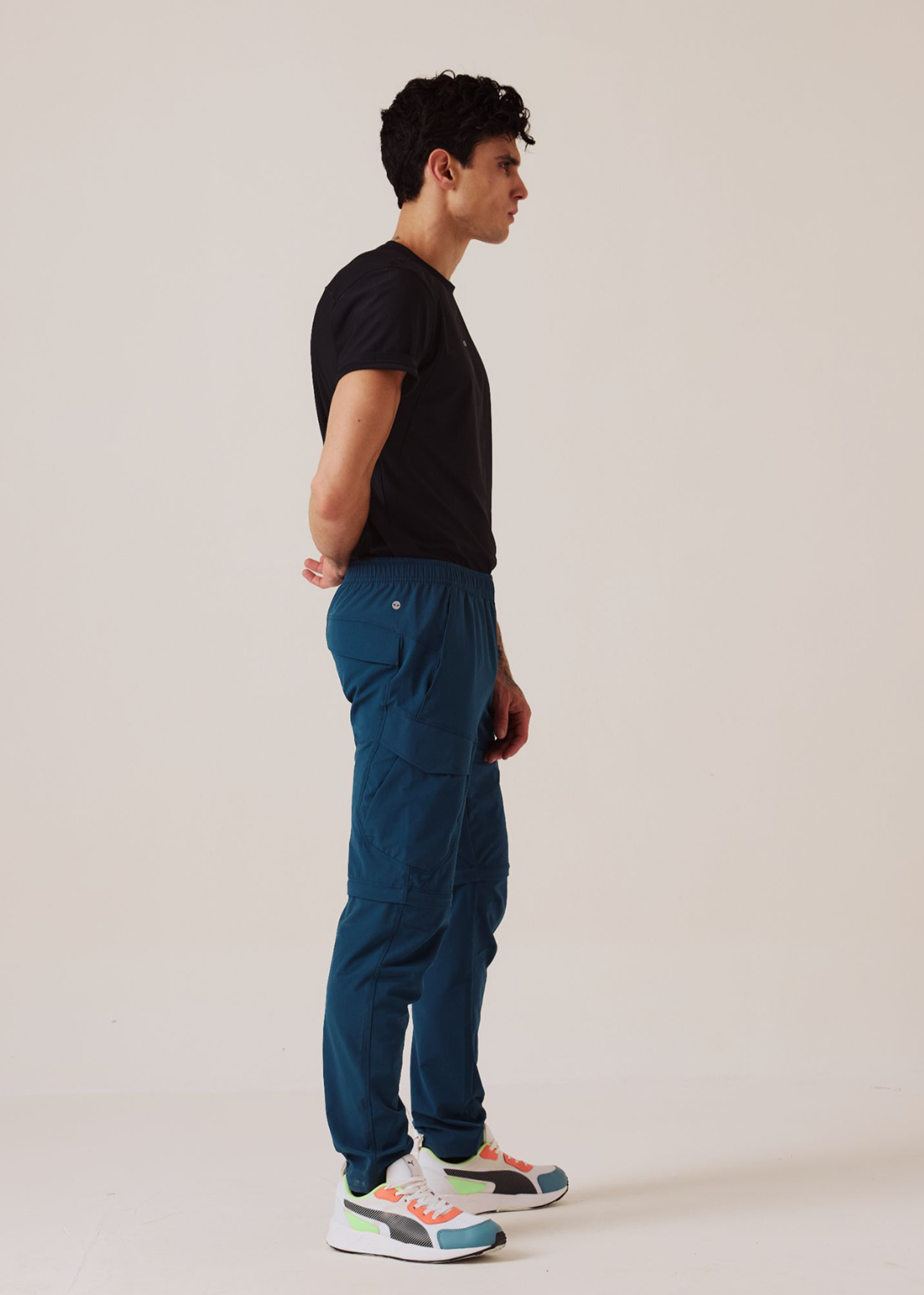 Mens Regular Fit Track Pants - Dark Teal