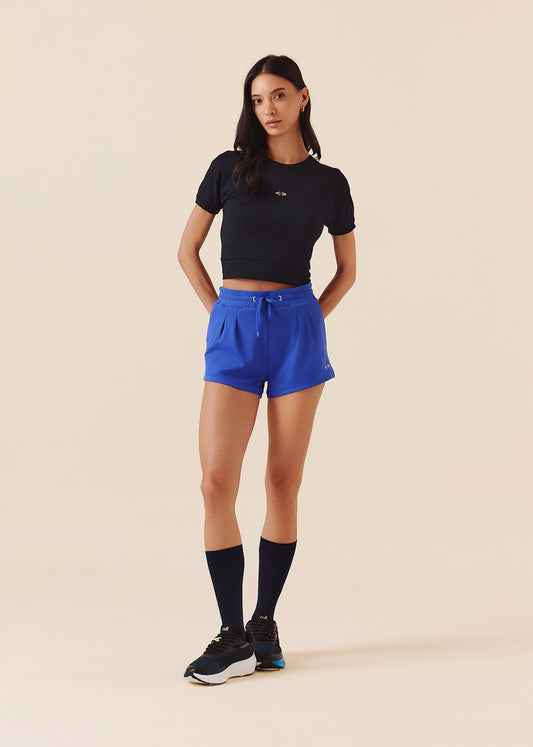Womens Quick Dry Workout Top - Jet Black - L